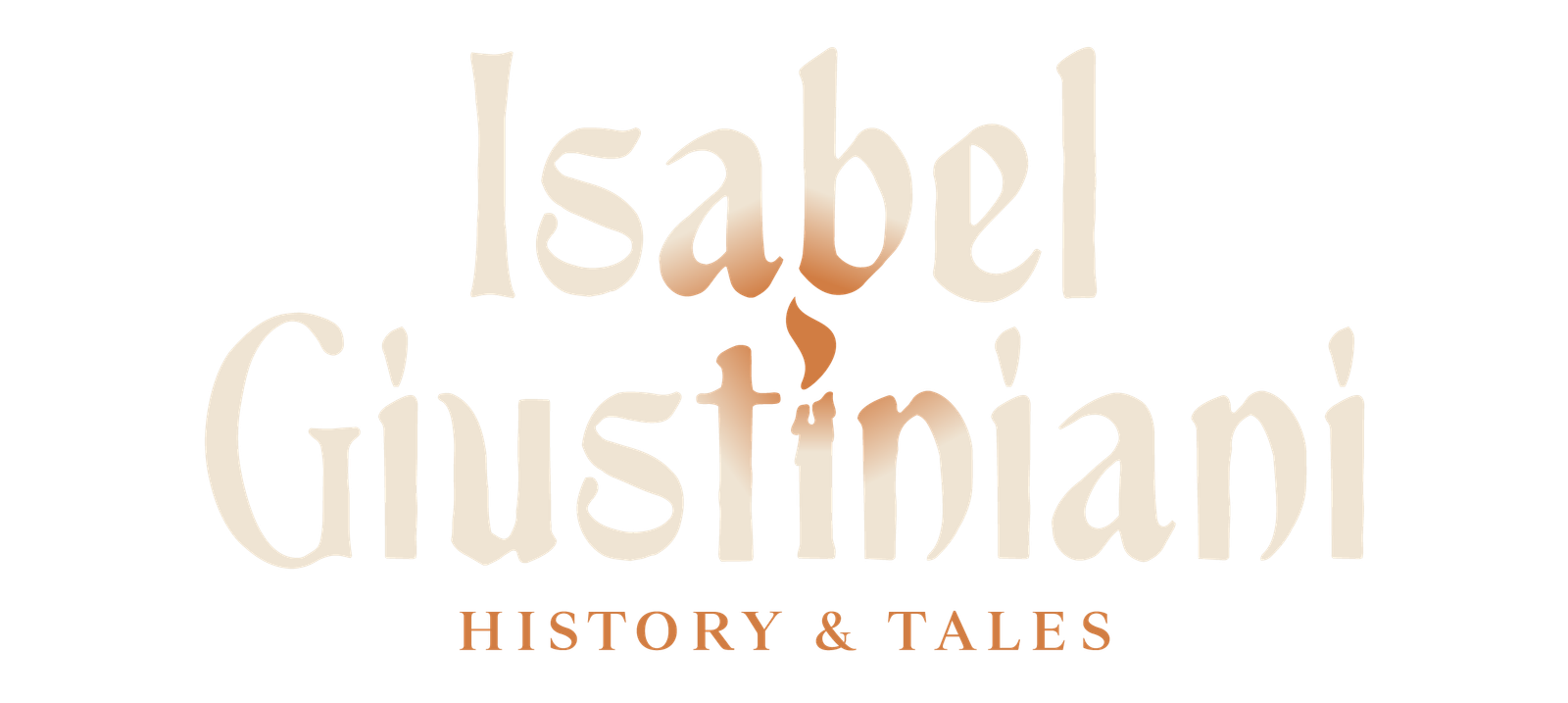 Isabel Giustiniani History & Tales - Logo